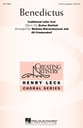 Benedictus Three-Part Treble choral sheet music cover